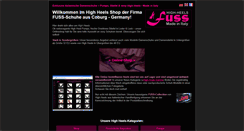 Desktop Screenshot of fuss-net.de